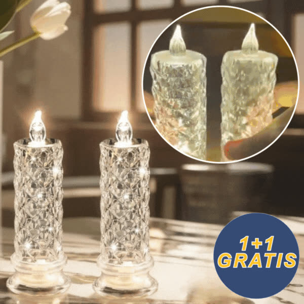 1+1Candle, LED svečana svijeća - video