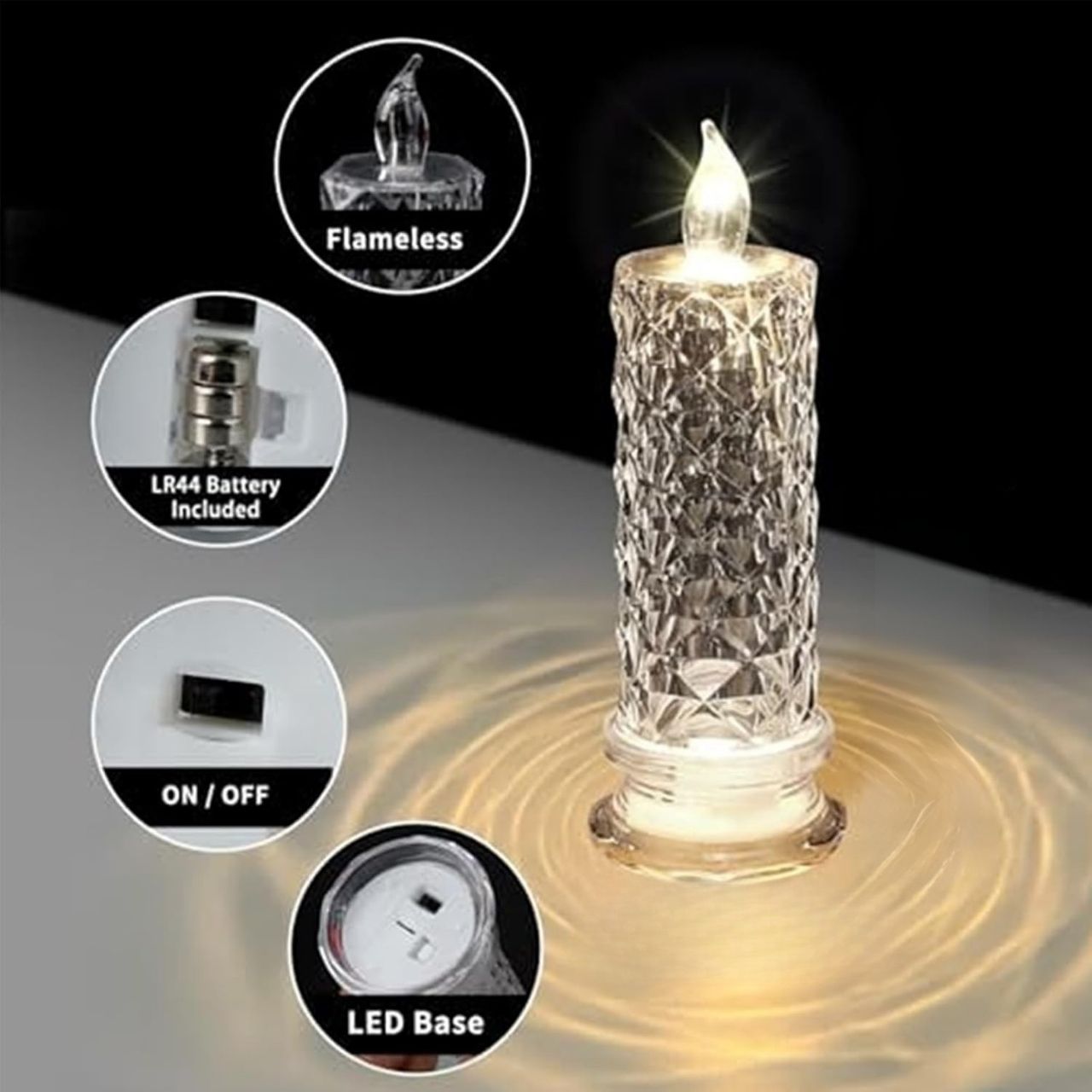 1+1Candle, LED svečana svijeća - Image 7