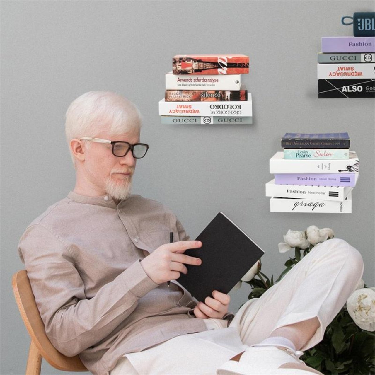 Invisio, nevidljiva mini polica za knjige (1+1 GRATIS ) - Image 3