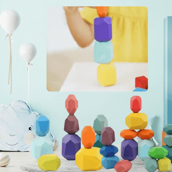 Montessori balans kamenje, BALROCK - video