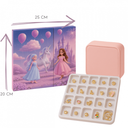 BRACBRAD, PRINCESS adventski kalendar za izradu narukvica - Image 2