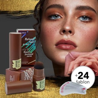 BROWSTAMP-TR, Set za oblikovanje obrva s šablonama i pigmentom - Image 10