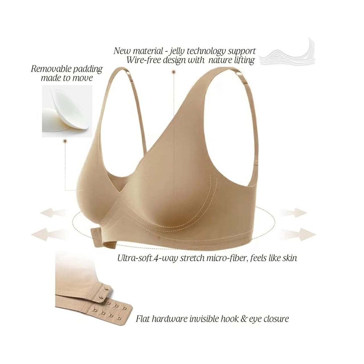 BellaBra, bešavni push-up grudnjak - Image 10