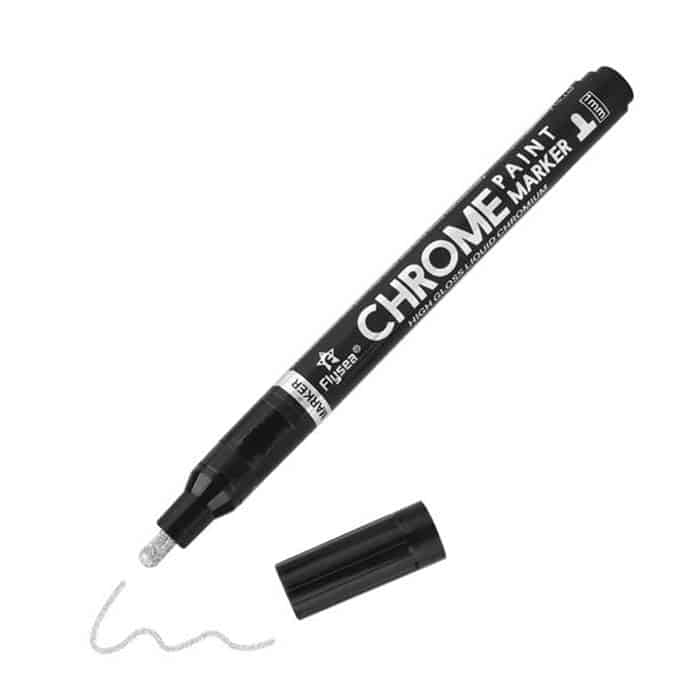 CHECK PRICES AND TRANSLATIONS ChromeArt, pisalo, ki ustvari učinek zrcala (3 kos.) - Image 2