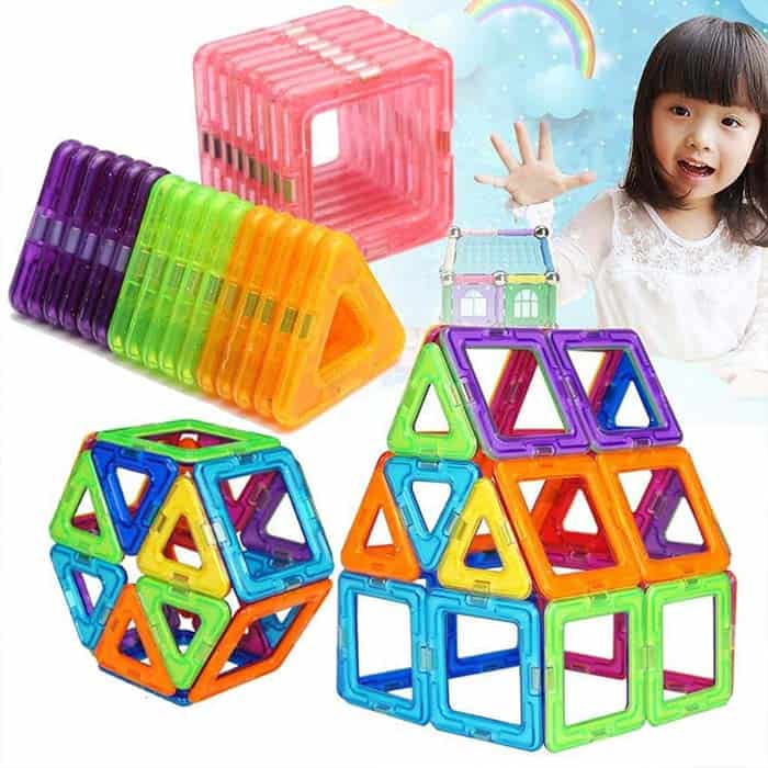ConstructBlocks, set od 50 magnetskih kocki za stvaranje - Image 8