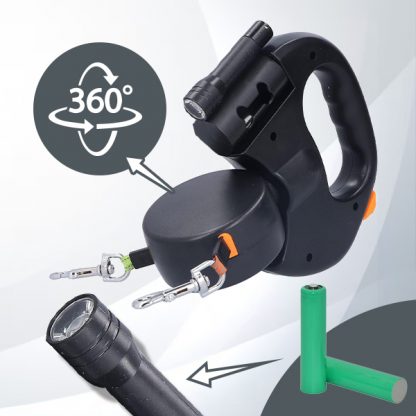 DDR-TST, Dvostruki povodac za pse FlexiPaws - Image 4