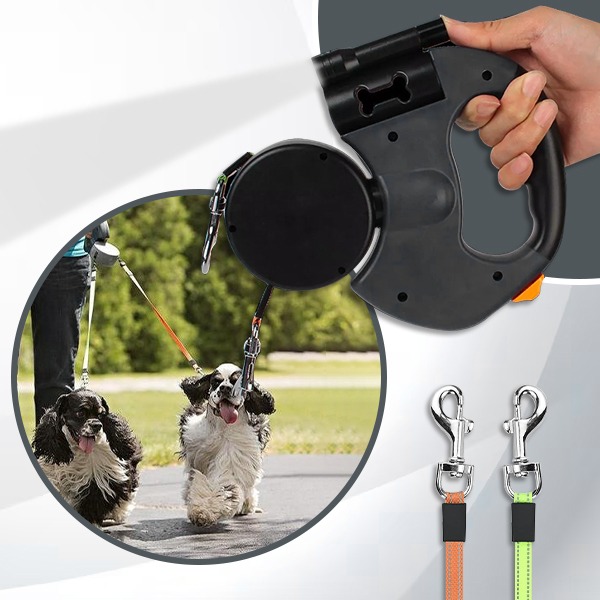 DDR-TST, Dvostruki povodac za pse FlexiPaws - Image 8