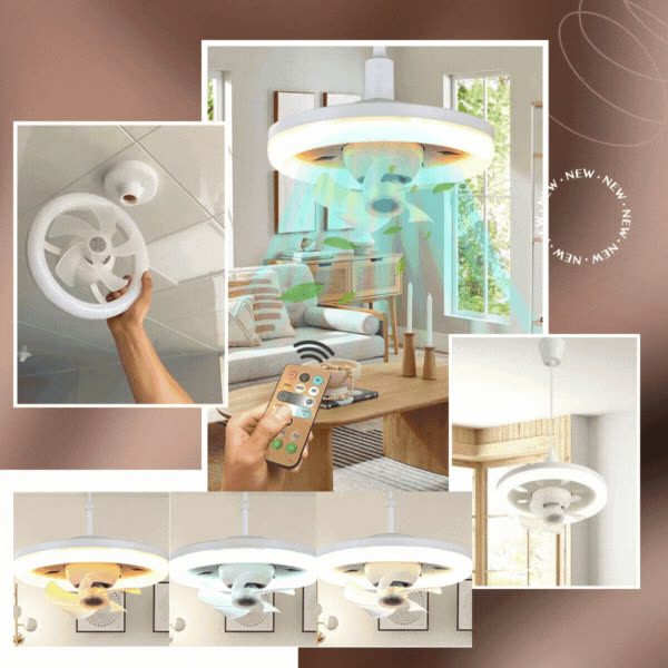 FANLIGHT, Ventilator s LED svjetlom - video