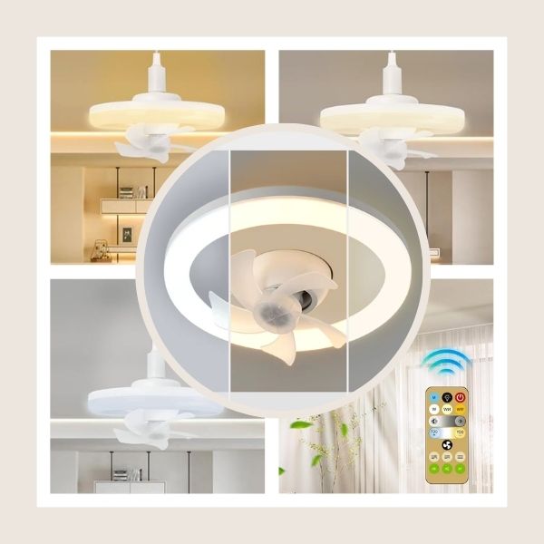 FANLIGHT, Ventilator s LED svjetlom - Image 5