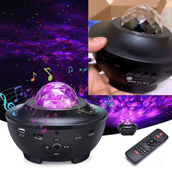 GALAXLMP, Projektor zvjezdane galaksije - video