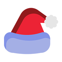 HatBundle, podmetač u obliku Santa šešira (20 komada) i blagdanski pokrivač za stolicu (4 komada) - Image 8