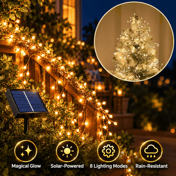 LED božićne lampice, LedCrackfire - video