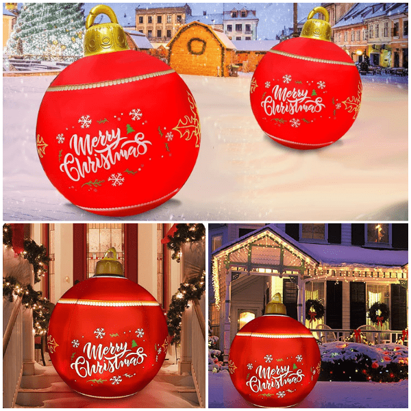 MERRY, Napuhane božićne kuglice HolidayGlow - Image 6