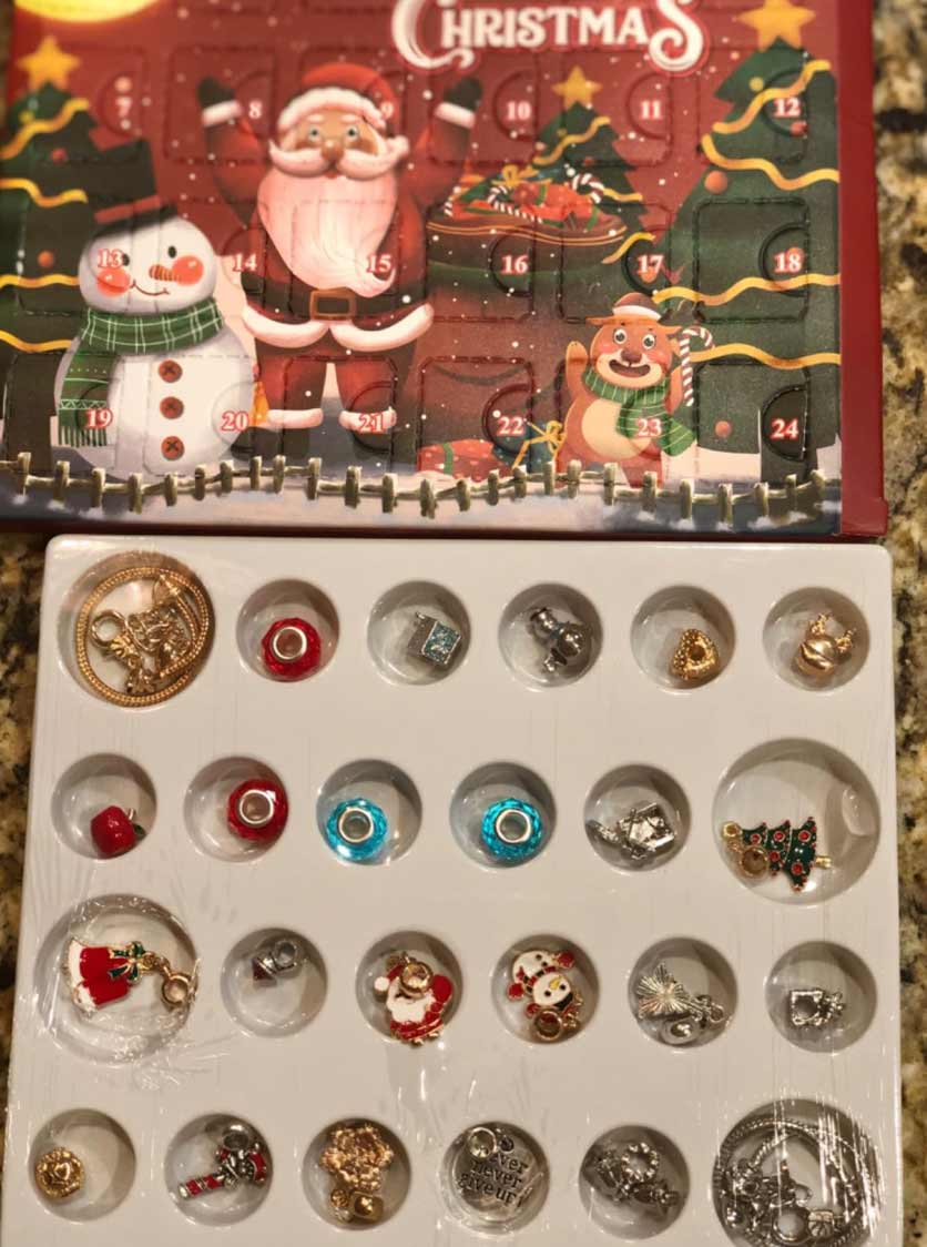 MerryChristmas, adventski kalendar s privjeskom za narukvicu - Image 9