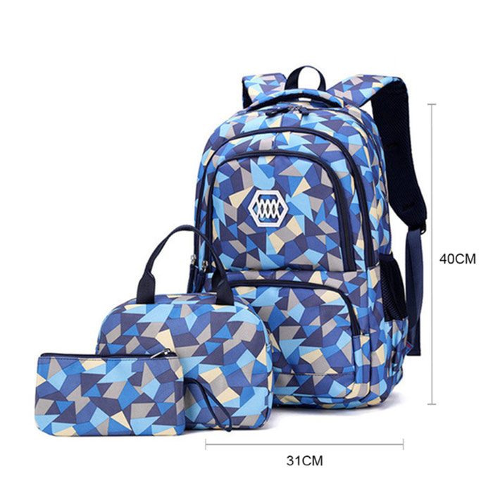 SchoolBag, školski ruksak i 2 dodatne torbe (set od 3 dijela) - Image 7