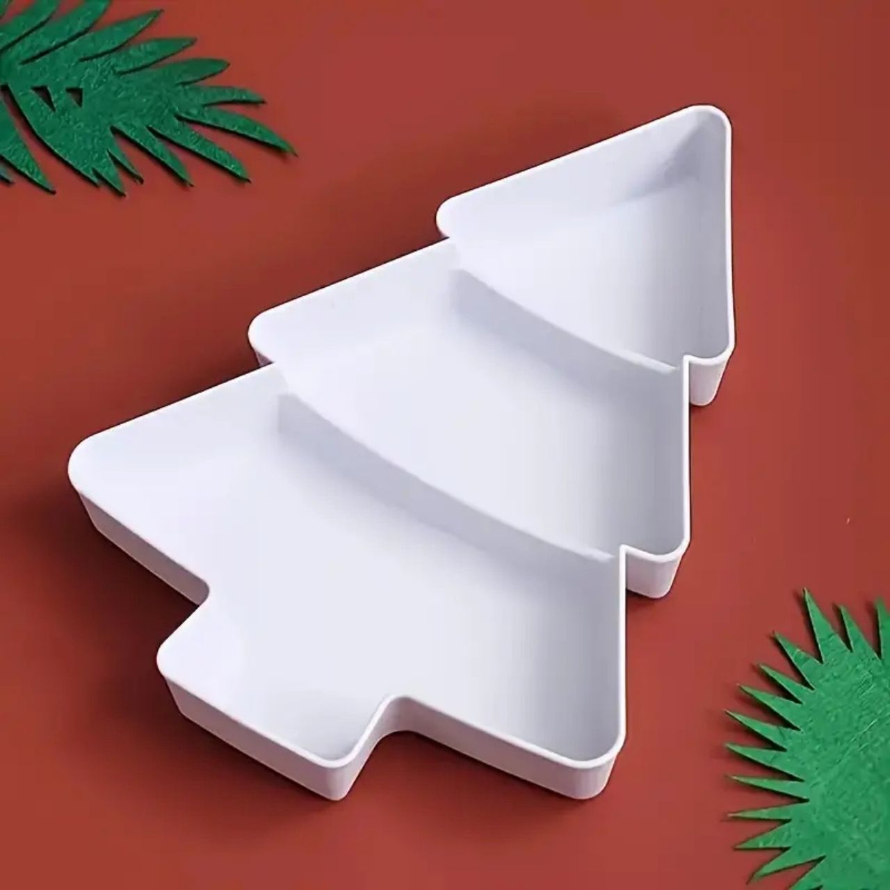 ServingTray, božićni pladanj u obliku jelke - Image 1