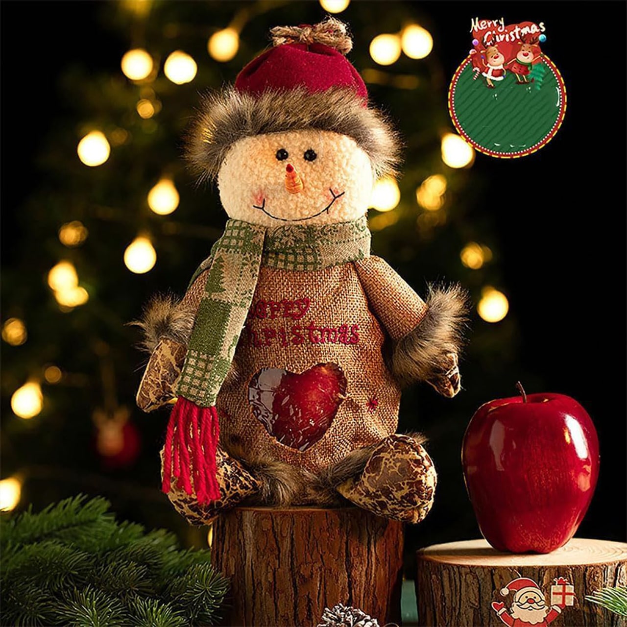 SnowMan, jedinstvena torba za poklone u obliku snjegovića - Image 1