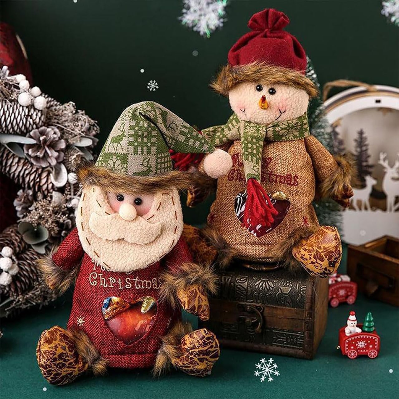 SnowMan, jedinstvena torba za poklone u obliku snjegovića - Image 2