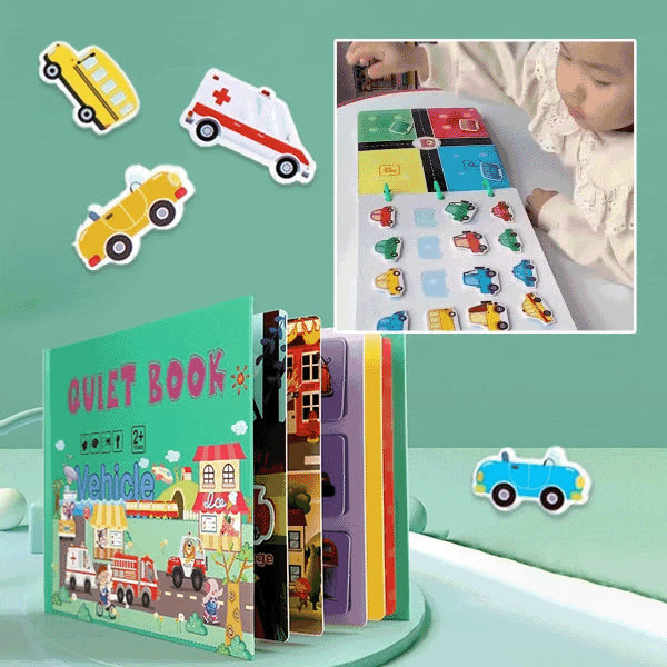 TIHKNJIGA, Interaktivna Montessori knjiga s naljepnicama - video