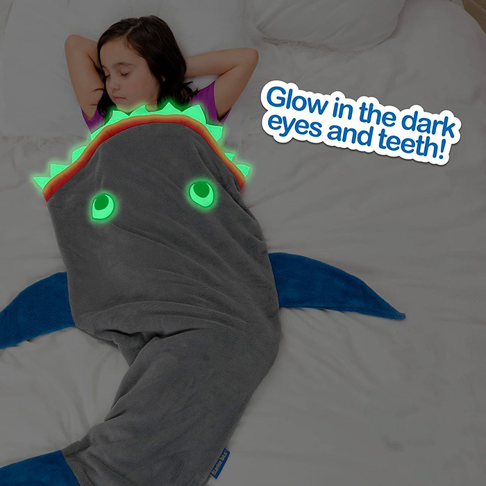 TailsBlanket, deka za bebe u obliku repa sirene ili morskog psa - Image 2