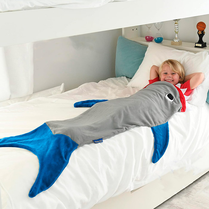TailsBlanket, deka za bebe u obliku repa sirene ili morskog psa - Image 4
