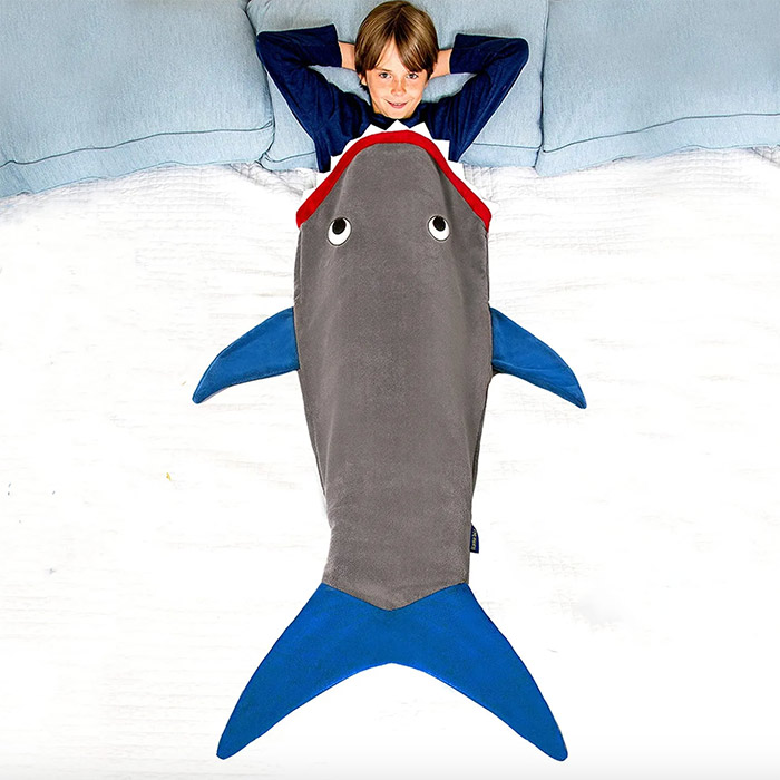 TailsBlanket, deka za bebe u obliku repa sirene ili morskog psa - Image 5