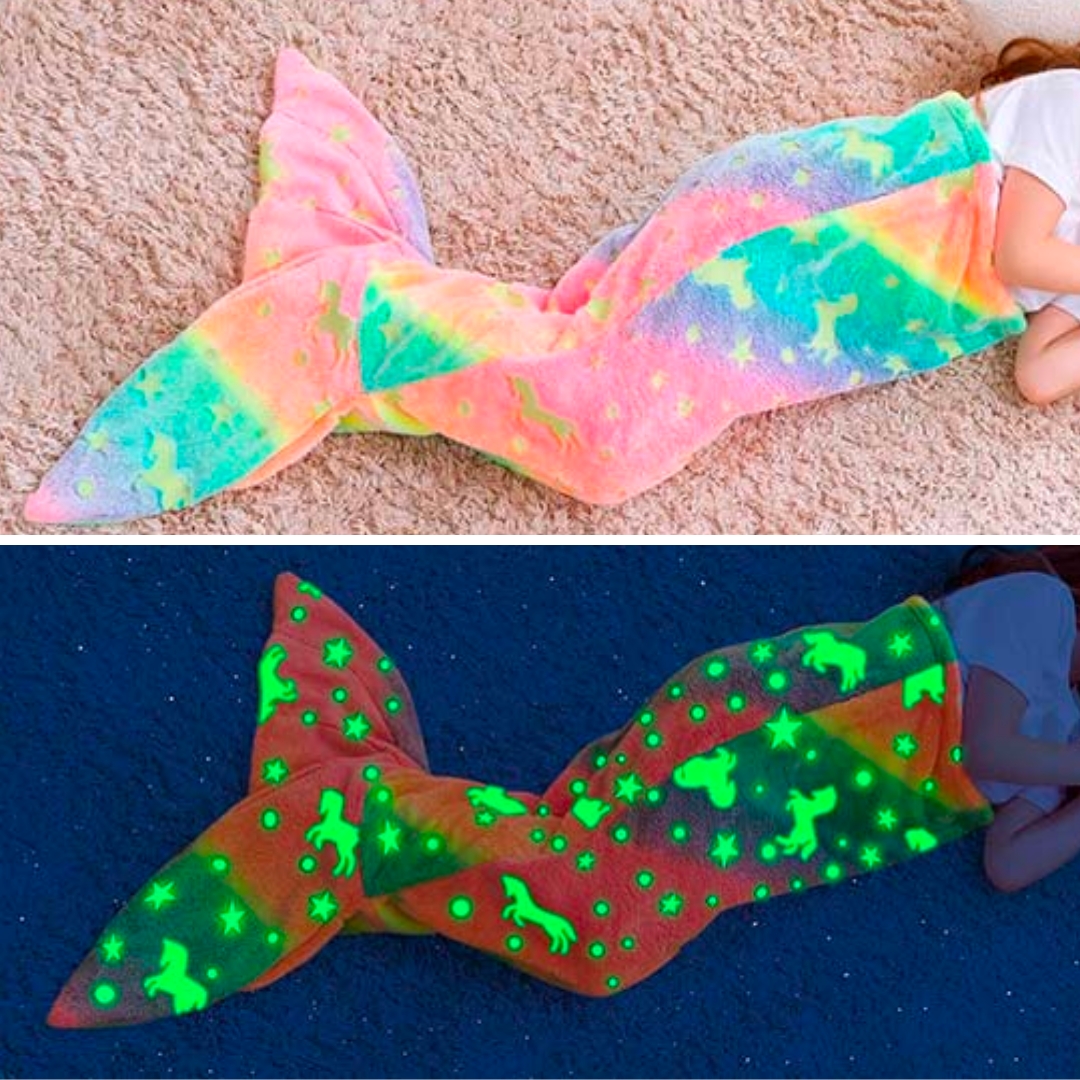 TailsBlanket, deka za bebe u obliku repa sirene ili morskog psa - Image 8