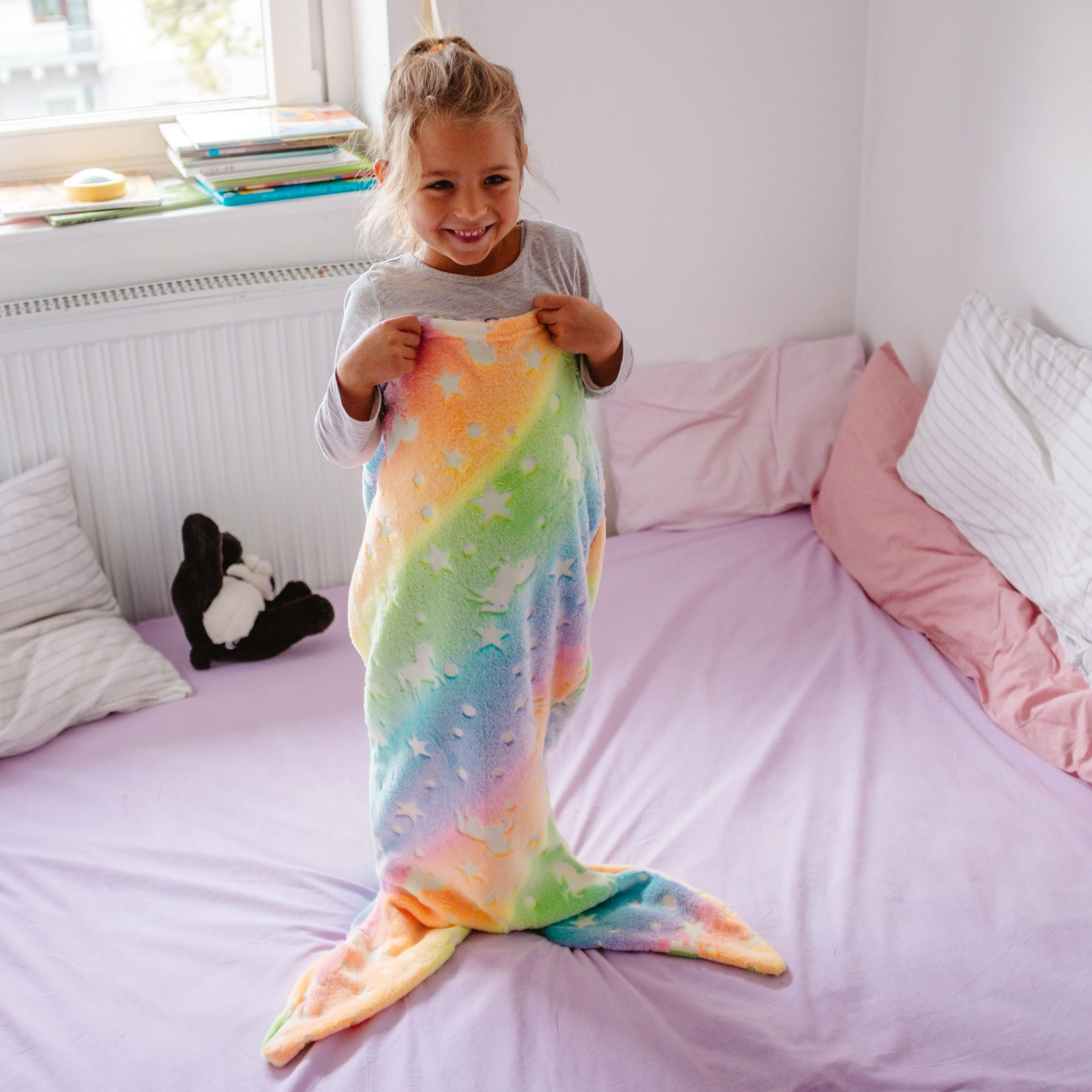 TailsBlanket, deka za bebe u obliku repa sirene ili morskog psa - Image 10