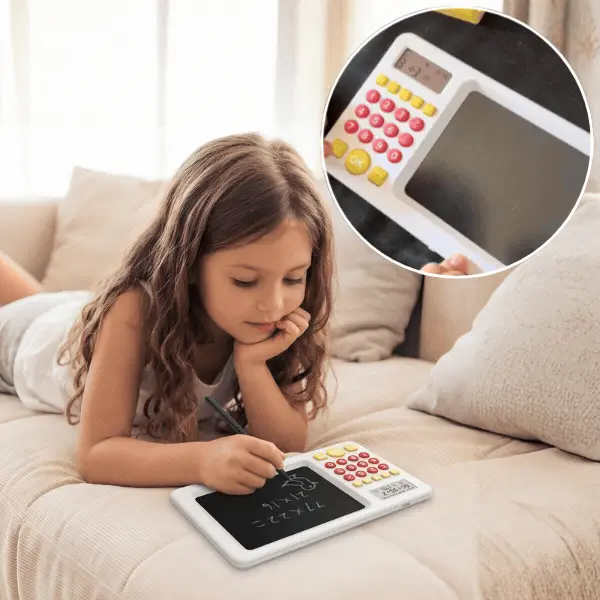 2-u-1 tablet za učenje s kalkulatorom za djecu, TrainMath - Image 1