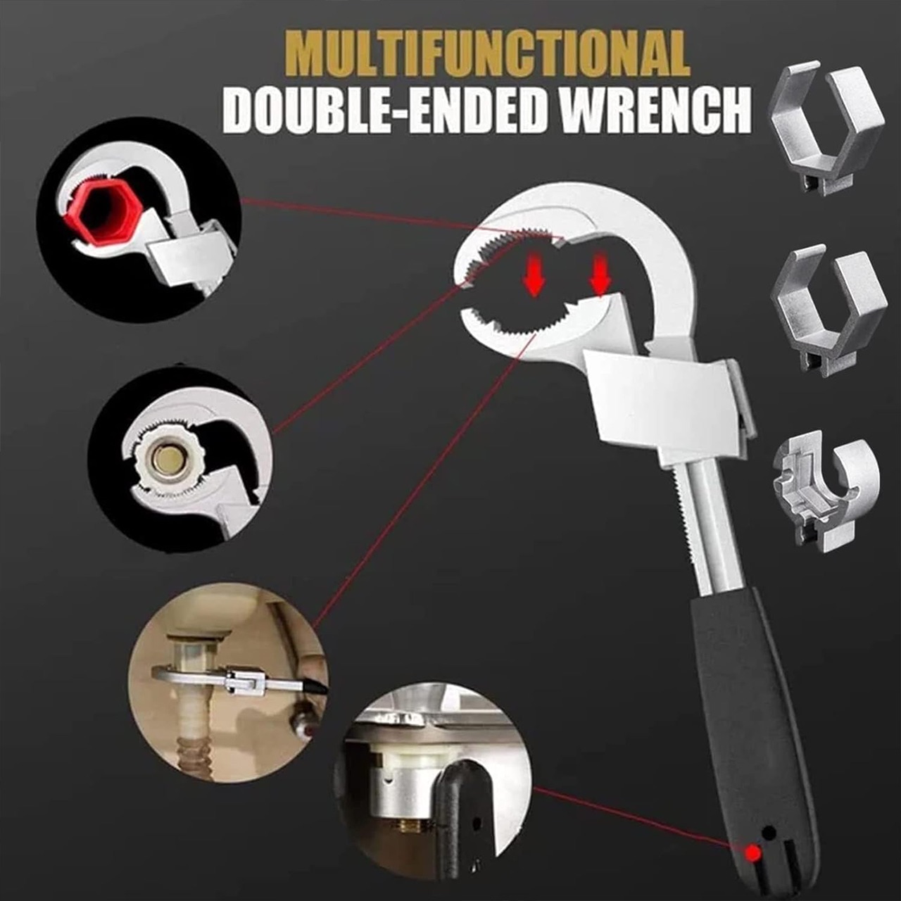 UniWrench, univerzalni dvostrani podesivi ključ - Image 3
