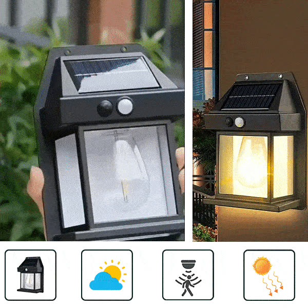 WLAMP, Vanjska solarna lampa s senzorom pokreta - video