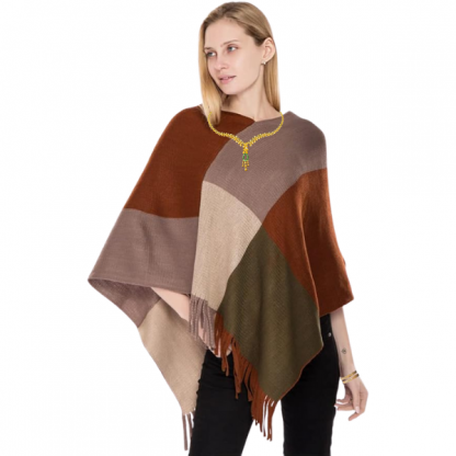 WLSHAWL-RDE, Višebojni vuneni šal - Image 2