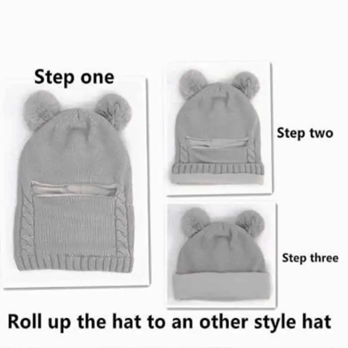 WinterHat, zimska kapa za bebe koja pokriva glavu, vrat i uši - Image 1