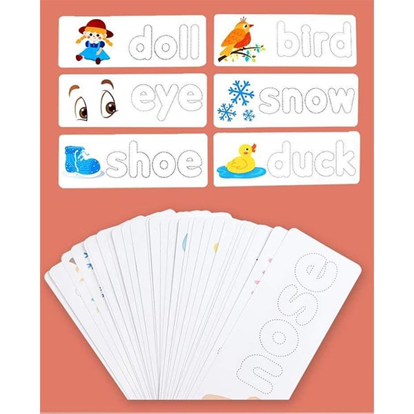 WoodLetters, 80-dijelni set drvenih slova i karata za učenje slova i engleskih riječi - Image 9