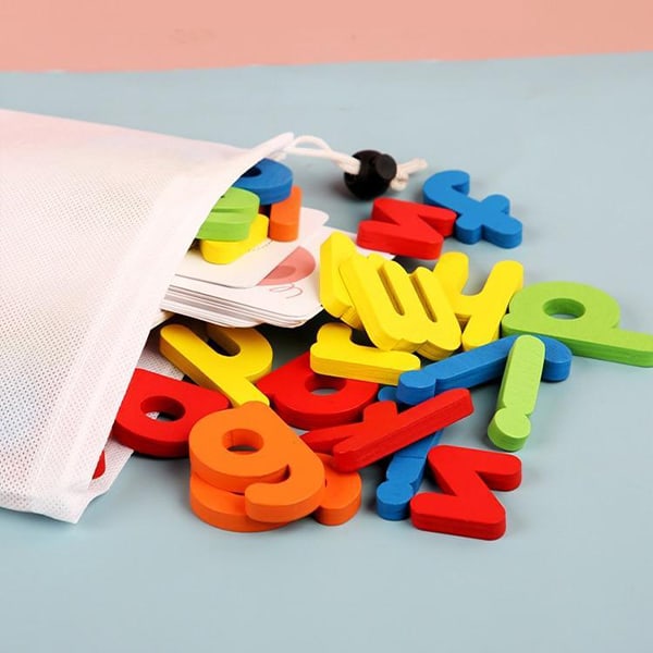 WoodLetters, 80-dijelni set drvenih slova i karata za učenje slova i engleskih riječi - Image 10