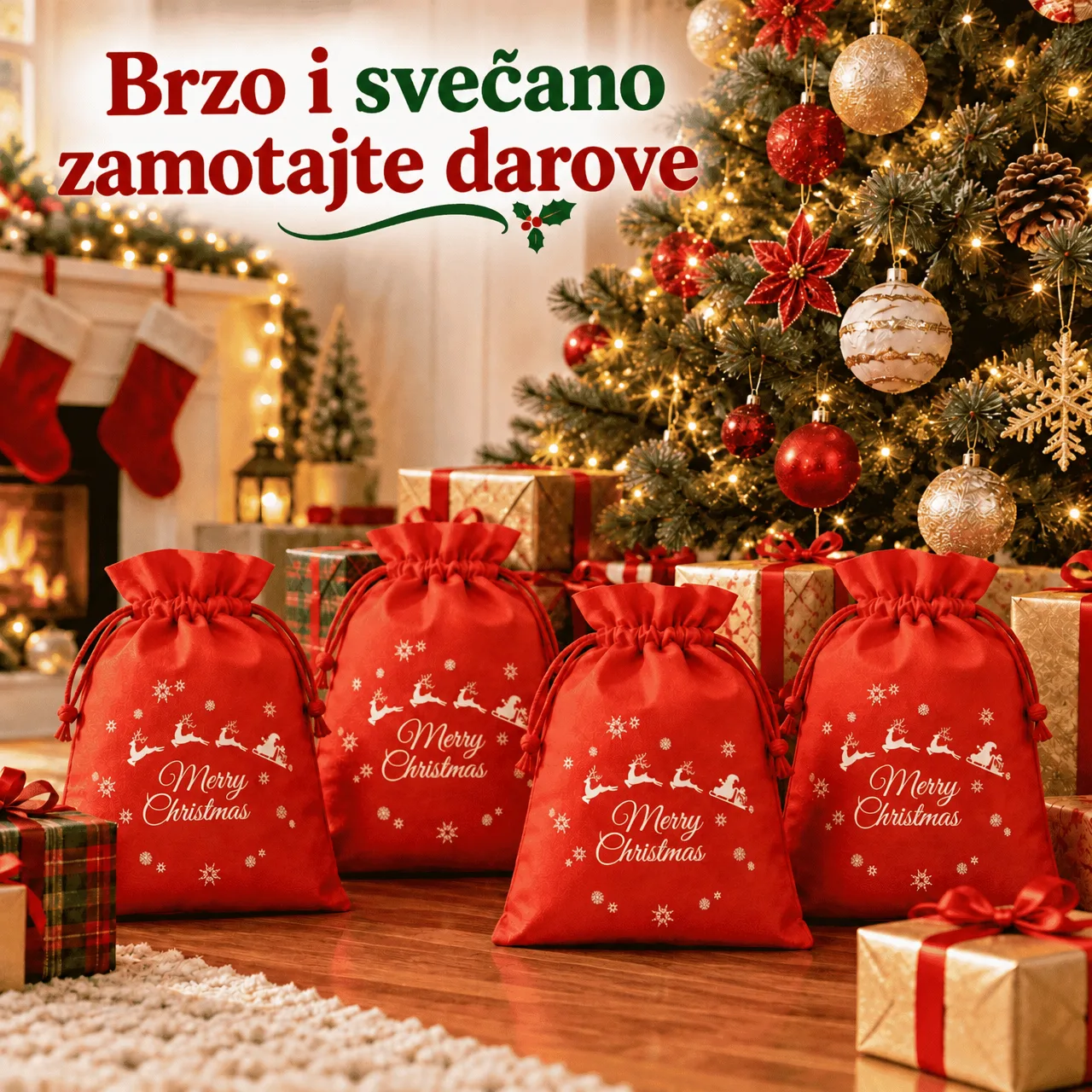 Brzo i svečano zapakirajte darove