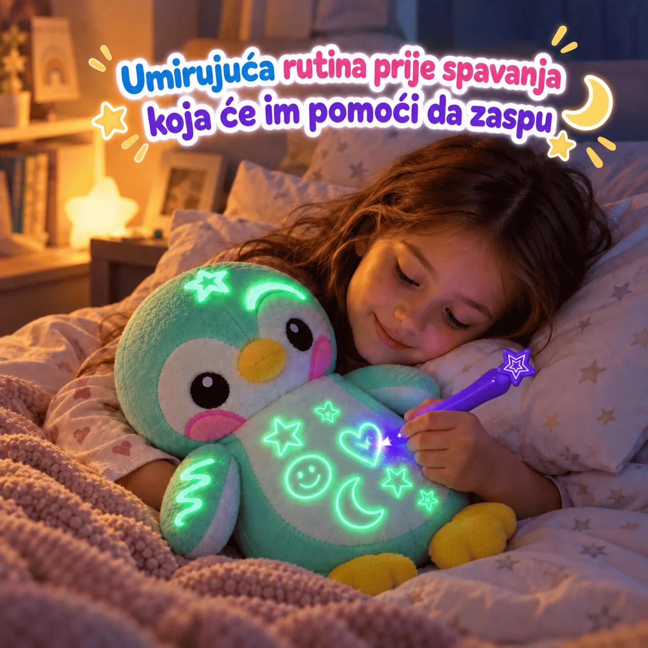 Umirujuća večernja rutina koja pomaže djeci da zaspu