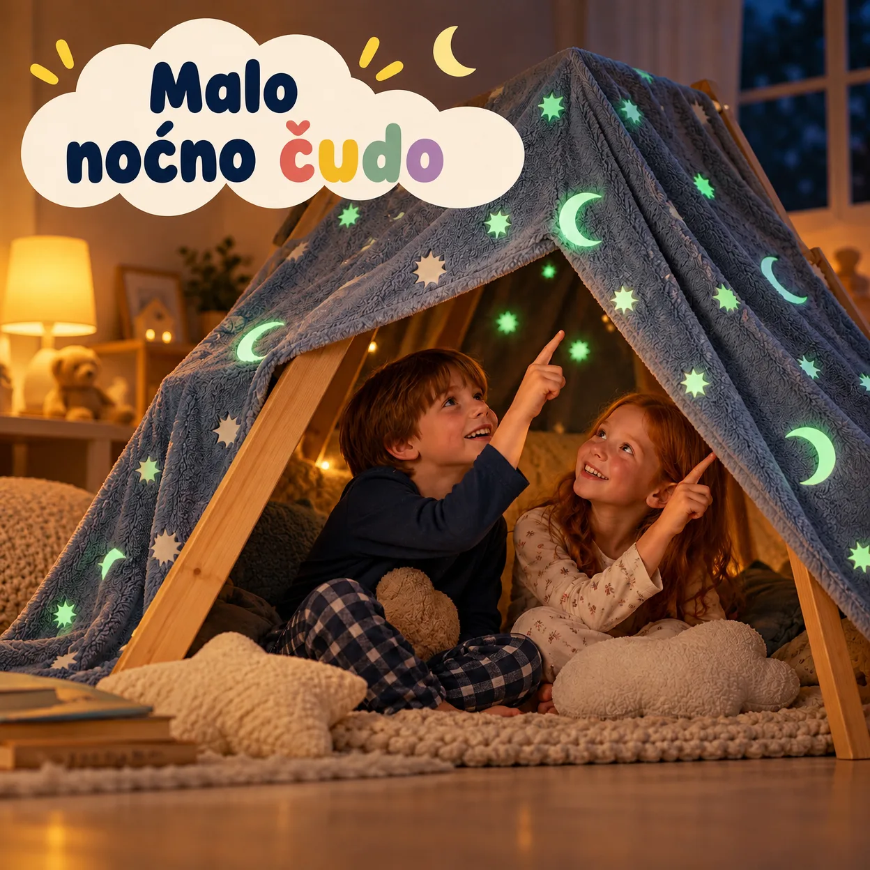 BlanketStar, čarobna dječja deka koja svijetli u mraku - Image 6