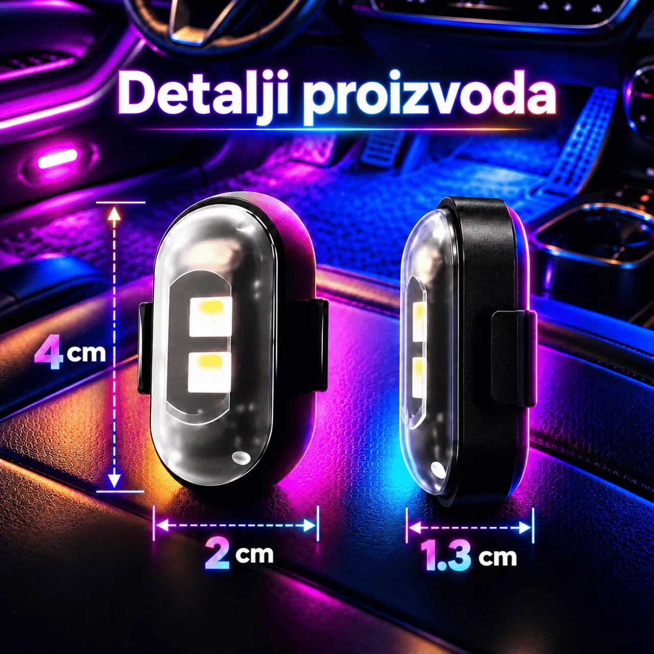 Ambijentalna LED rasvjeta za automobile, CarAmbient - Image 3