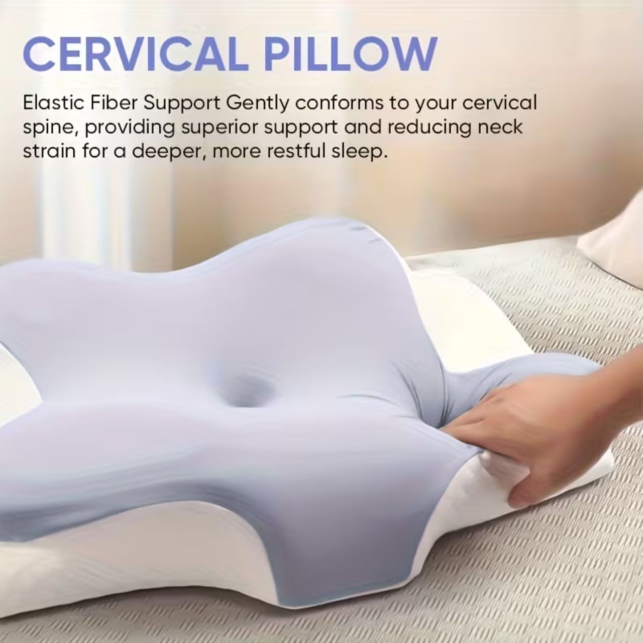 Ergonomski jastuk s memorijskom pjenom, CervicalPillow - Image 6