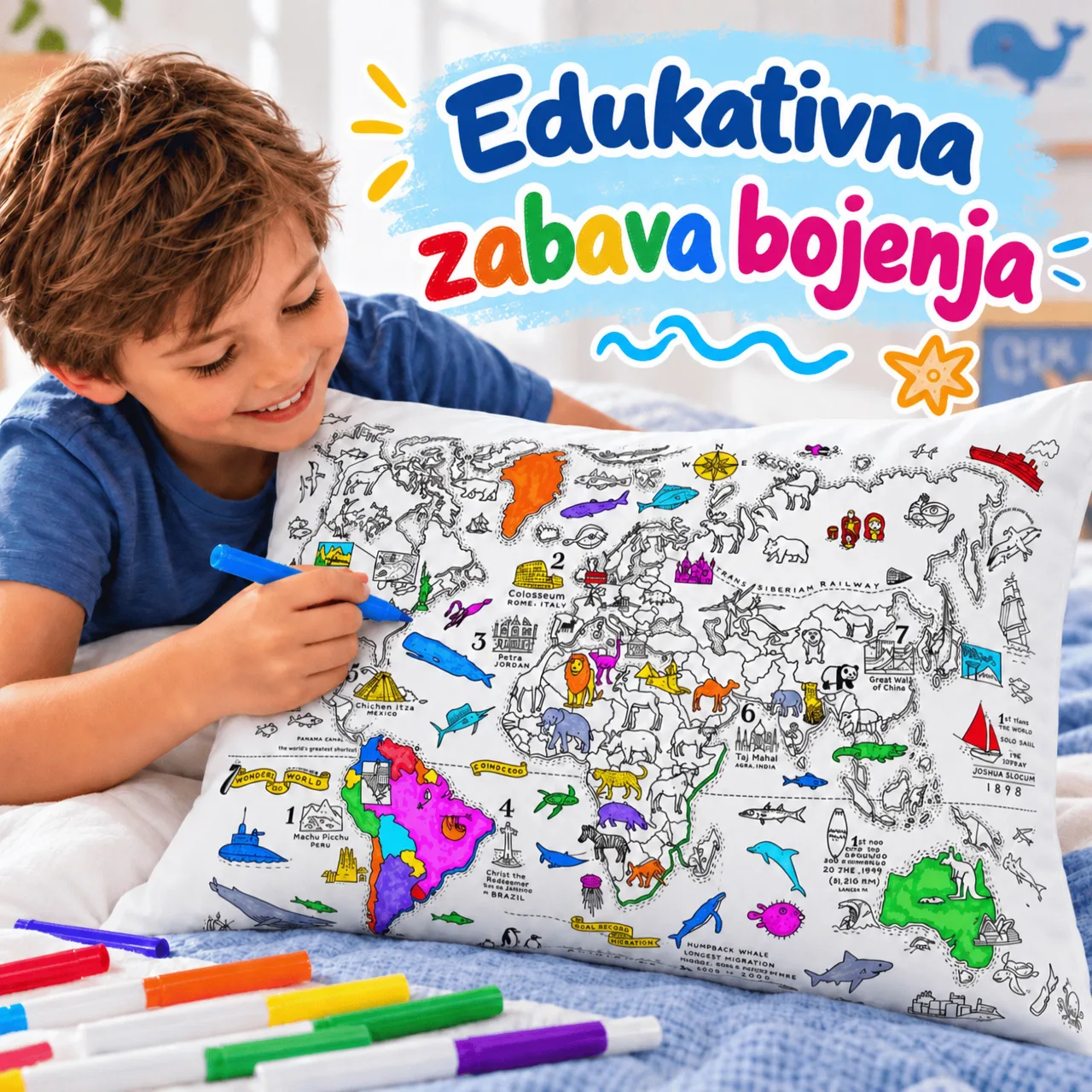 Edukativna zabava kroz bojanje