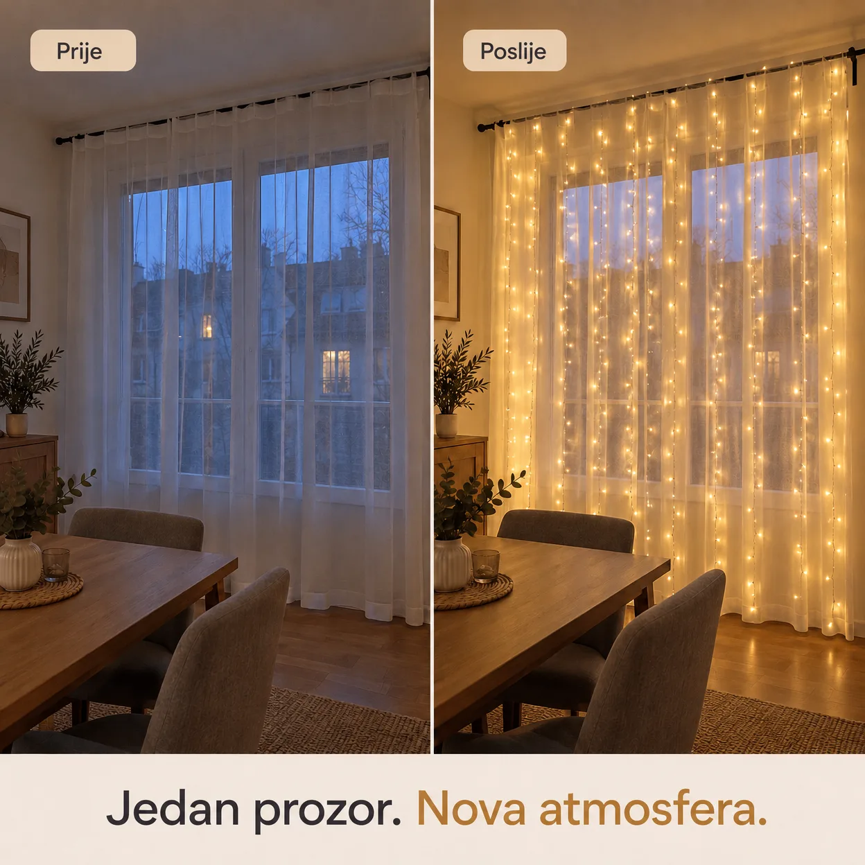 CurtainLED, zavjesa s 300 LED svjetala (3x3m) - Image 4
