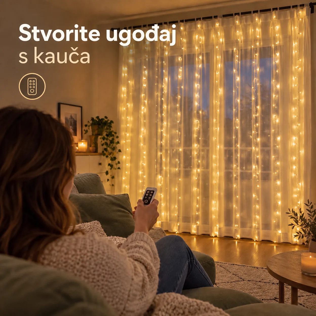 CurtainLED, zavjesa s 300 LED svjetala (3x3m) - Image 5