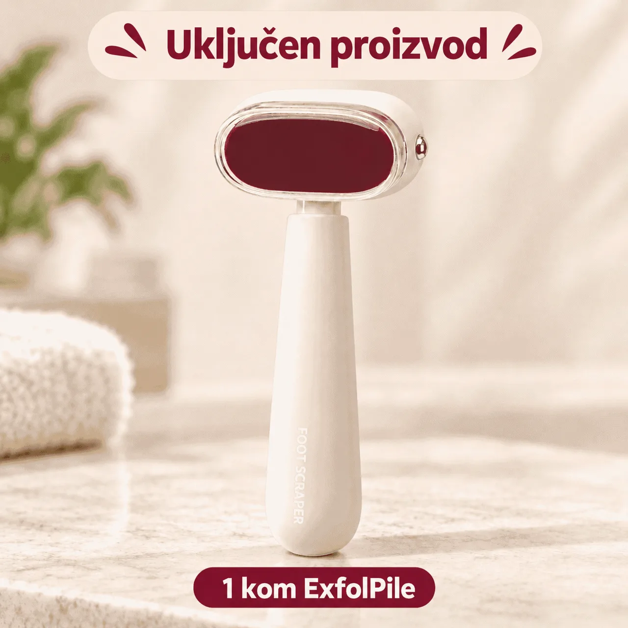 Dvostrana rašpica za stopala, ExfolPile - Image 2