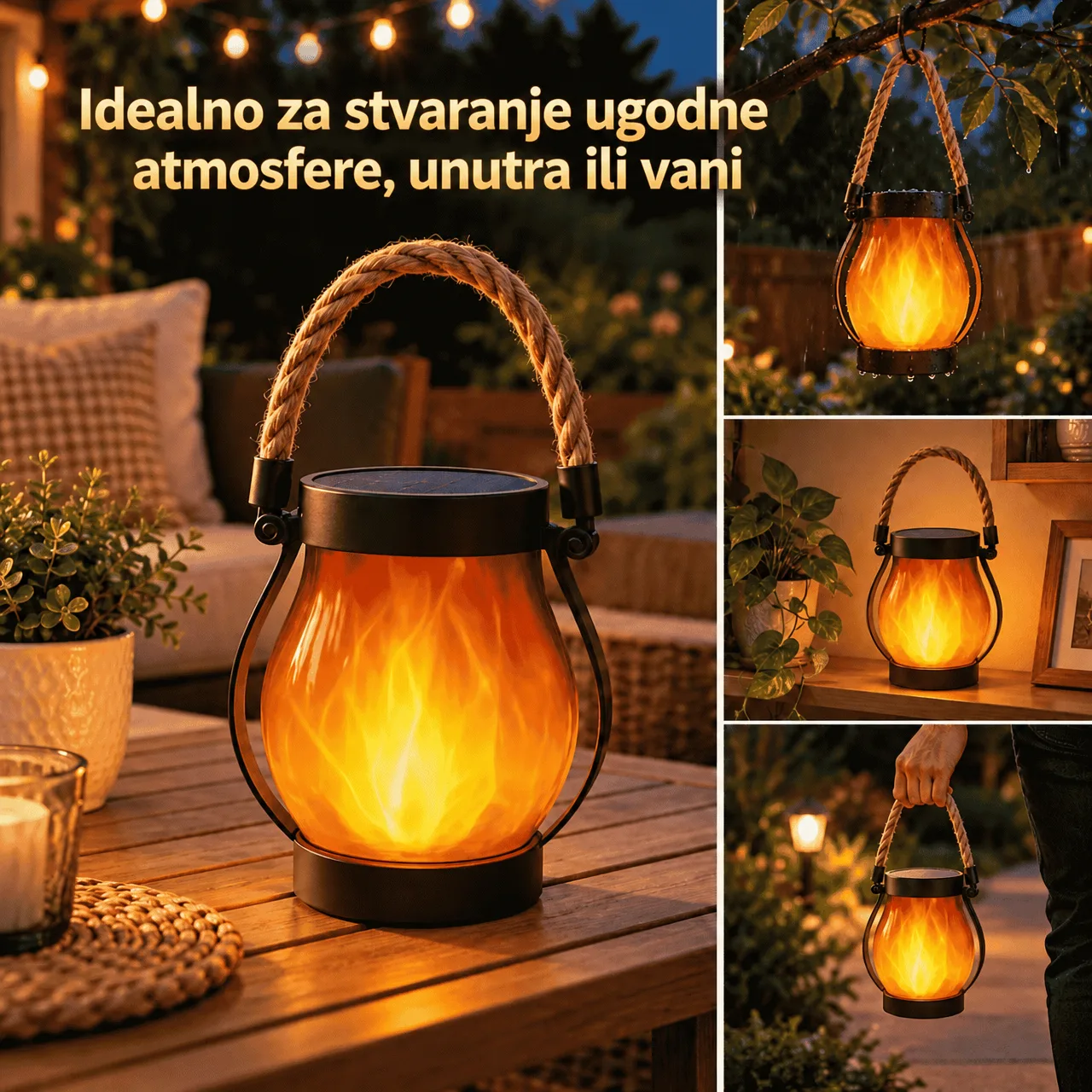 Za ugodan ugođaj u zatvorenom ili na otvorenom