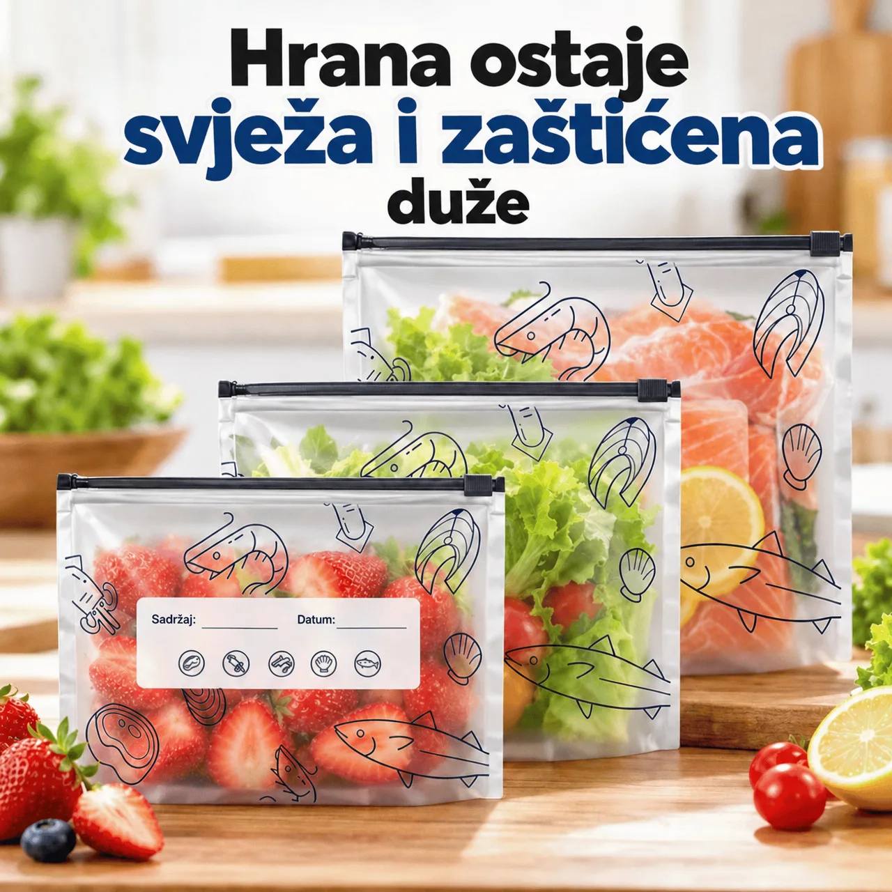 Hrana dulje ostaje svježa i zaštićena