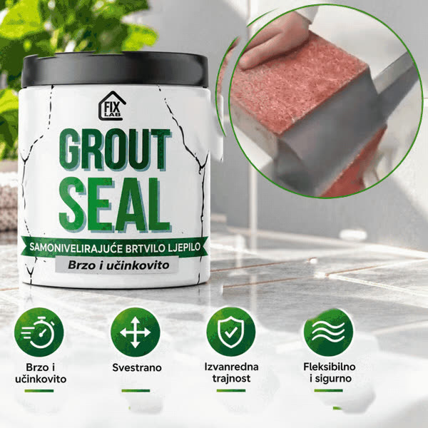 Brtvilo za pukotine i fuge, GroutSeal - video