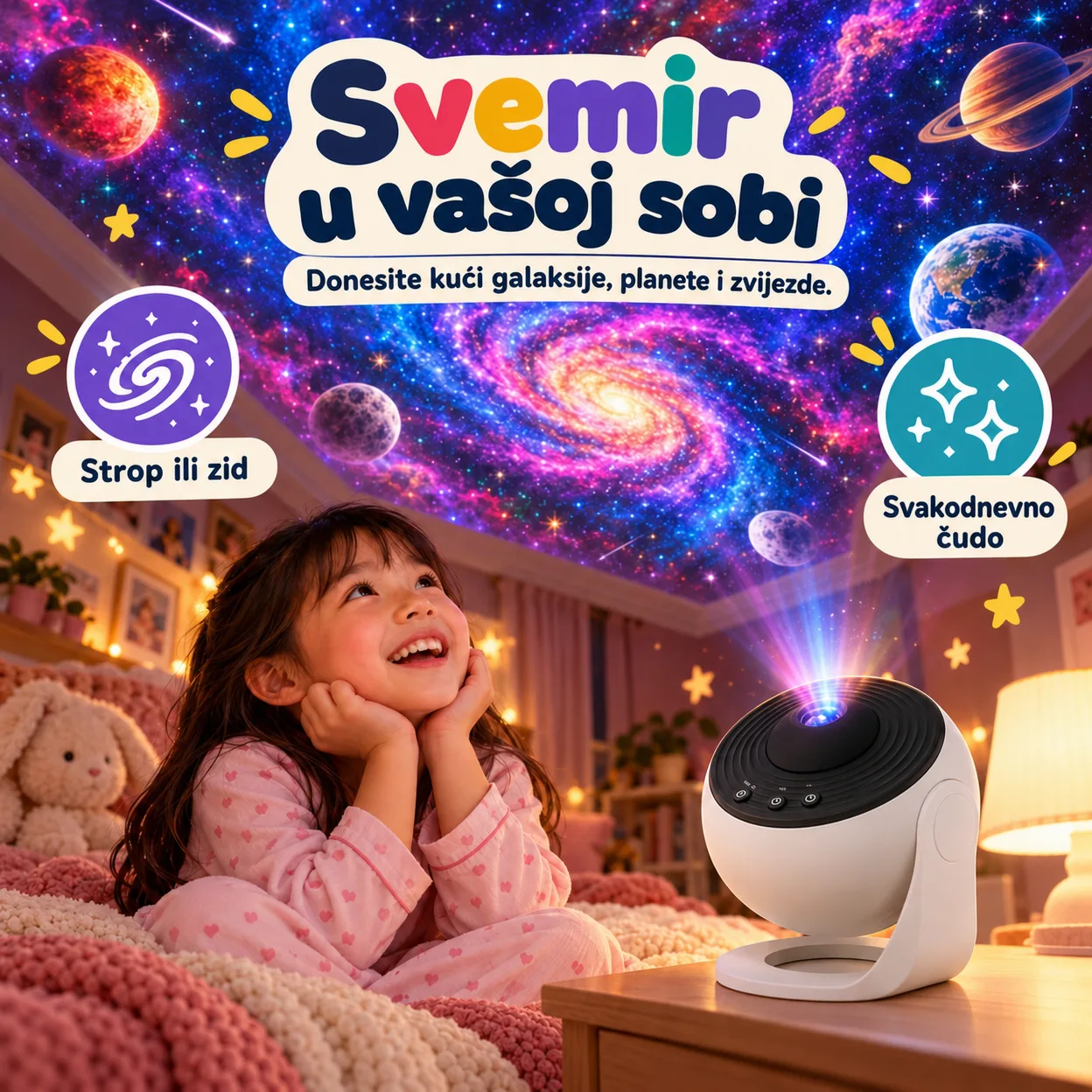 Zvjezdano nebo u vašoj sobi