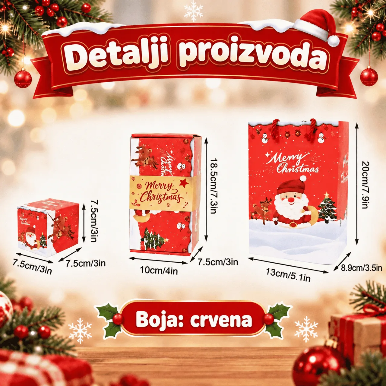 Božićna poklon-kutija iznenađenja, PopOut - Image 3