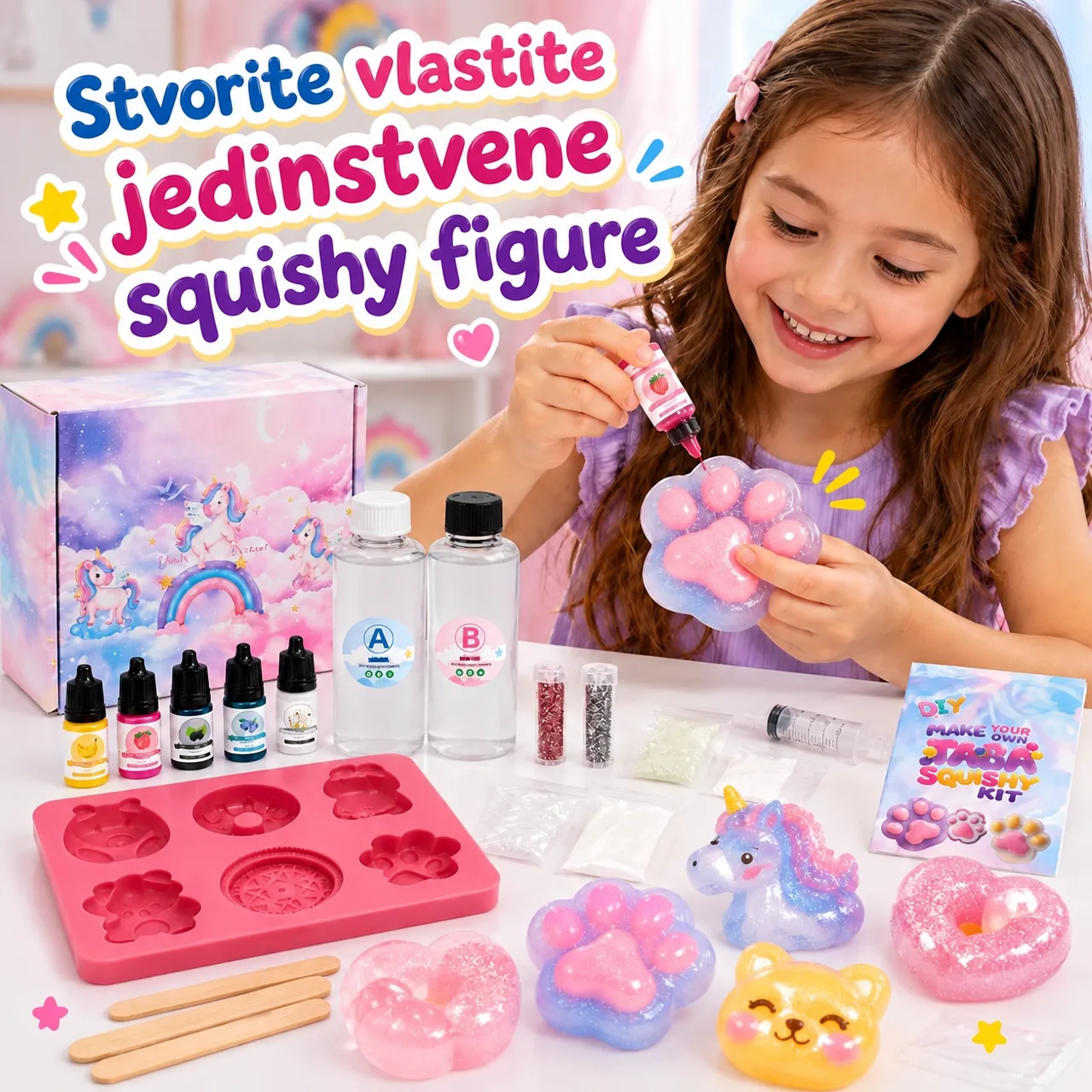 Izradite vlastite jedinstvene squishy figurice
